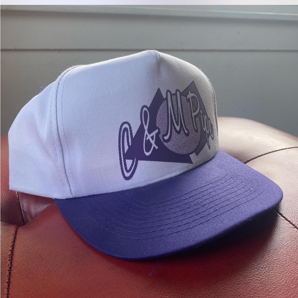 “C&M Pipe” Vintage Snapback Hat 90’s Men’s